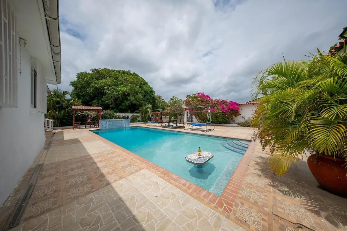 Spacious Villa W Private Pool Near 威廉斯塔德